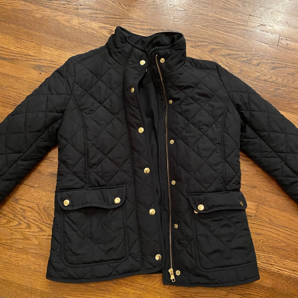 Like new J.Crew quilted field jacket